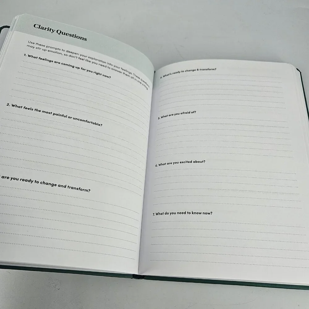 Overcoming Burnout Journal BestSelf 4 Week Guided Wellness Hardcover Book Diary